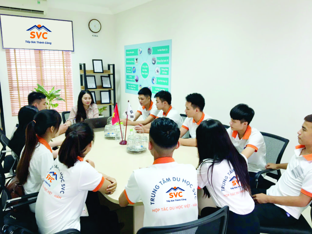 SVC đào tạo tiếng Hàn cho người mới bắt đầu